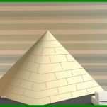 Eine ägyptische Pyramide Basteln – Wikihow Teil Der ägyptische Pyramide Basteln Vorlage