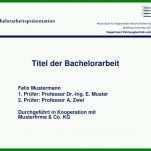 Selten Bachelorarbeit Powerpoint Vorlage 720x540