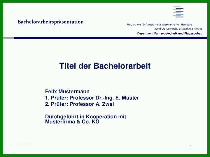 Selten Bachelorarbeit Powerpoint Vorlage 720x540