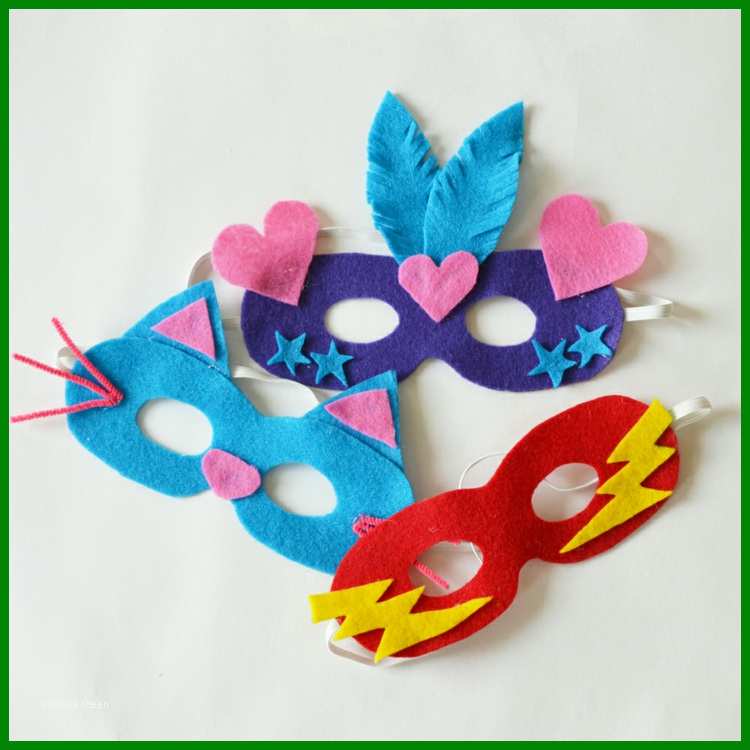 Modisch Kinder Fasching Maske 22 Ideen Zum Basteln ...