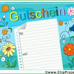 Faszinieren Gutschein Geburtstag Vorlage 2300x1725