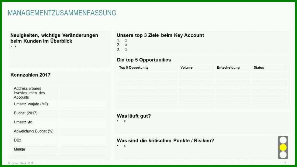 Rühren Key Account Plan Vorlage Kostenlos 1280x720