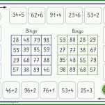 Sensationell Mathe Bingo Grundschule Vorlage 1600x1146