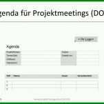 Rühren Agenda Excel Vorlage 800x600