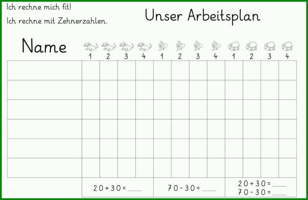 Exklusiv Arbeitsplan Vorlage Pdf 1600x1043