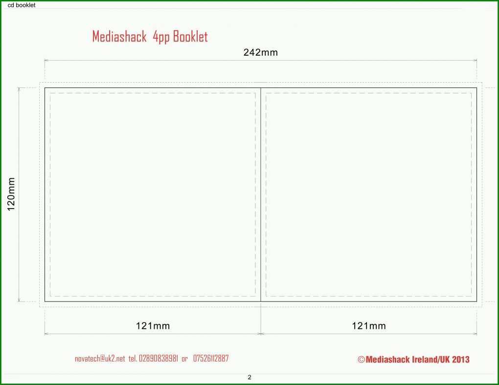 Selten Cd Booklet Vorlage 3300x2550