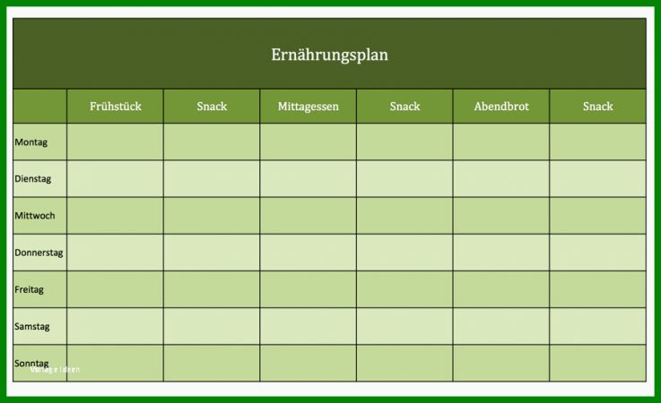 Unglaublich Essensplan Vorlage Excel 900x549