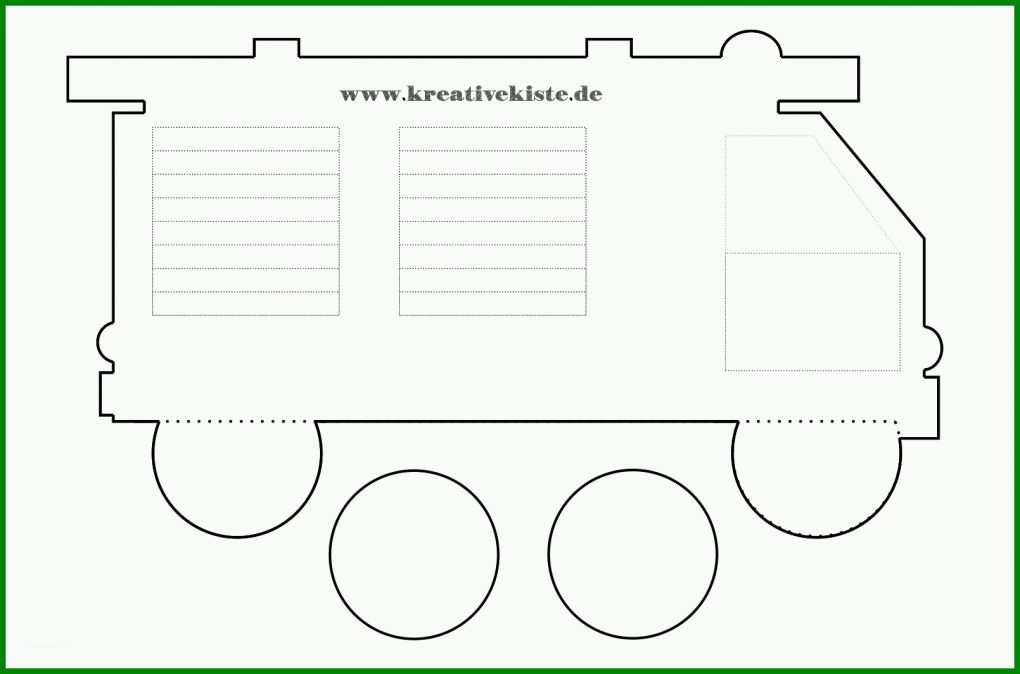 Faszinieren Feuerwehrauto Basteln Vorlage Sie Jetzt Versuchen Müssen