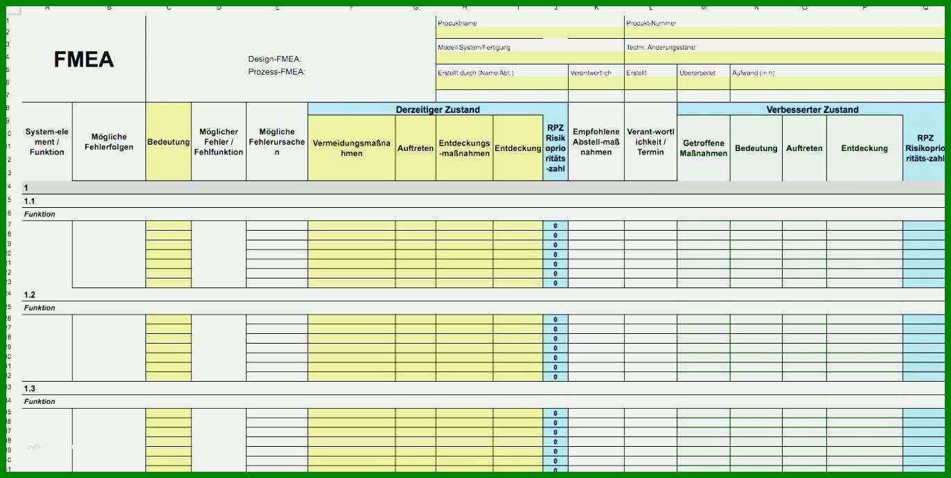 13 Unglaublich Kontrollplan Vorlage Excel (2019 Update)