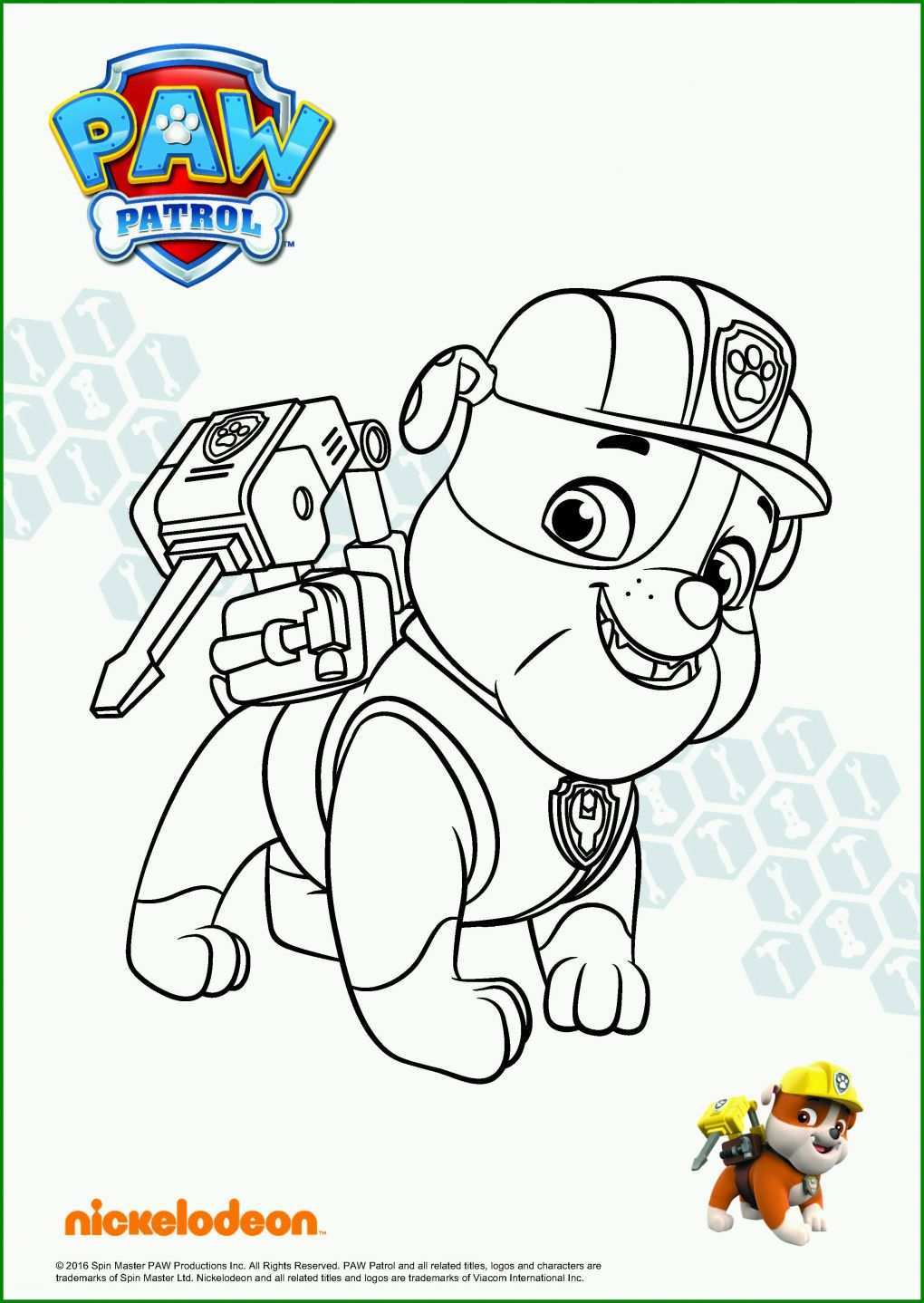 Bemerkenswert Paw Patrol Vorlage 2506x3532