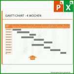 Moderne Gantt Vorlage 1000x1000