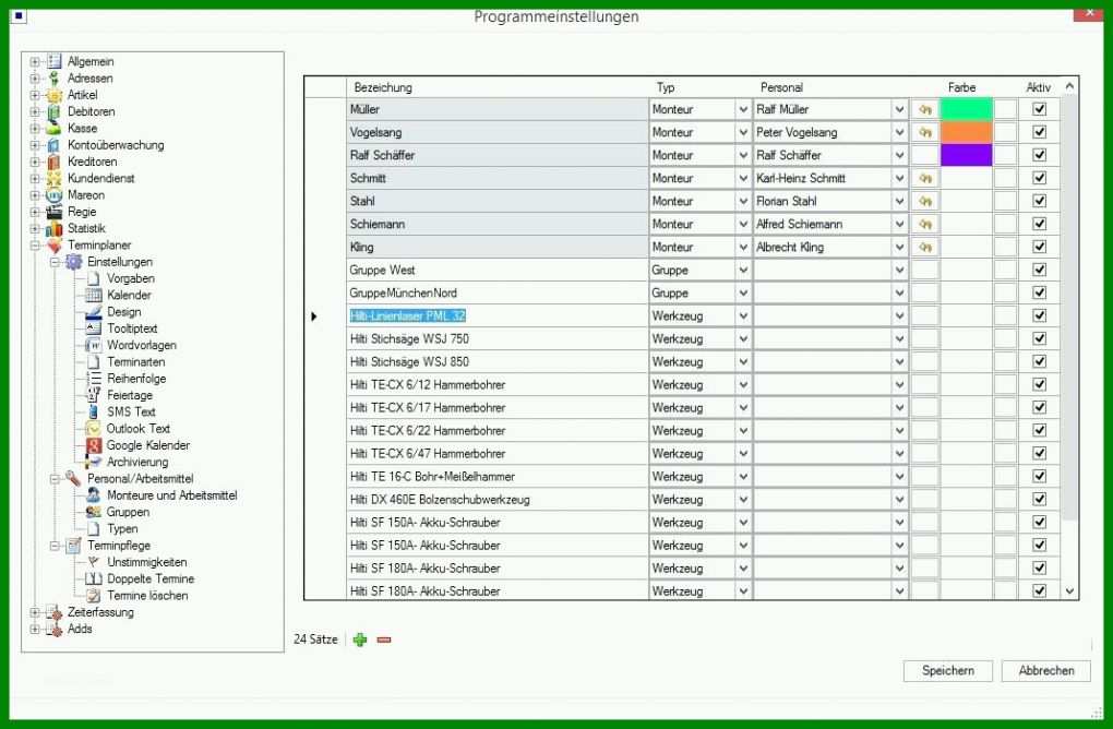 Original Terminplaner Excel Vorlage Freeware 1068x699