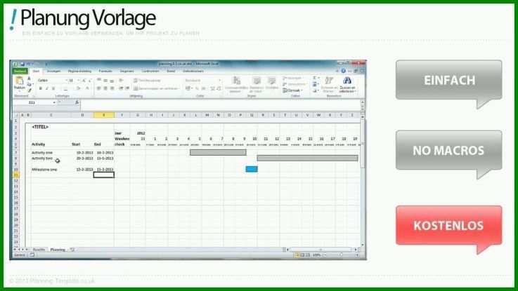 Selten Excel Zeitplan Vorlage 1280x720