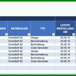 Fantastisch Inventarliste Vorlage 1445x452