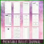 Ausgezeichnet Bullet Journal Vorlagen Pdf 788x791