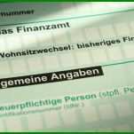 Angepasst Finanzamt Vorlage Steuererklärung 1024x683