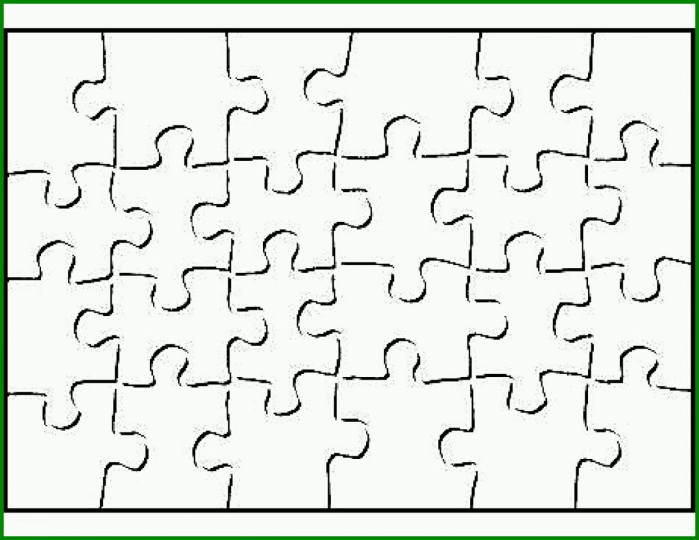 Unvergleichlich Puzzle Vorlage A4 Pdf 1650x1275