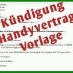 Erschwinglich 1&amp;1 Handy Kündigung Vorlage 762x400