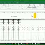 Moderne Excel Dienstplan Vorlage 1366x768