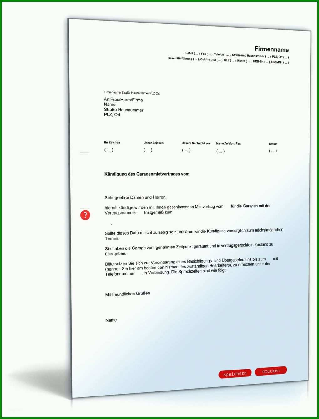 Perfekt Kündigung Vermieter Vorlage Pdf 1600x2100