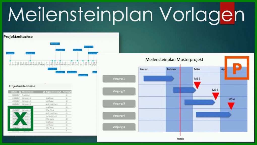 Bemerkenswert Meilensteinplan Vorlage Excel 1138x640