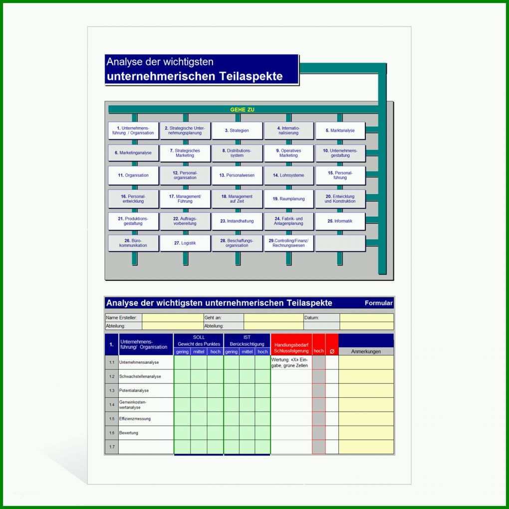 Hervorragen Unternehmen Analysieren Vorlage Für Eine Detaillierte Unternehmensanalyse 1500x1500