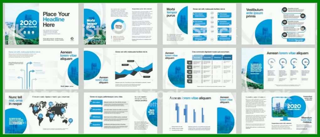 Großartig Vorlage Firmenpräsentation 1024x440