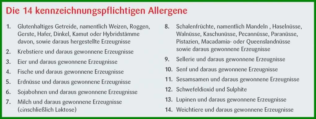 Angepasst Allergenliste Vorlage 1456x552