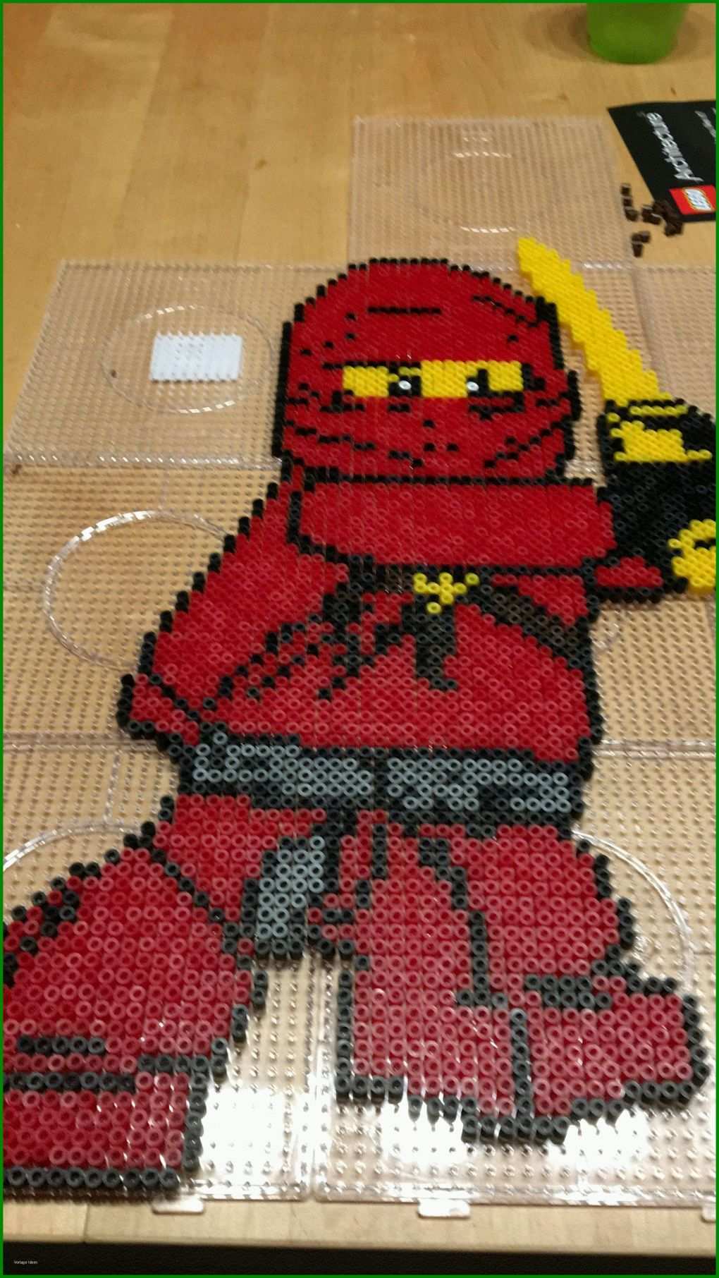 Kreativ Bügelperlen Vorlagen Ninjago 2096x3724