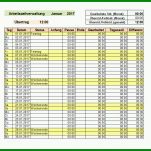 Rühren Excel Arbeitszeitnachweis Vorlagen 2018 719x700