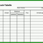 Erstaunlich Vorlage Blutdruckmessung 741x498