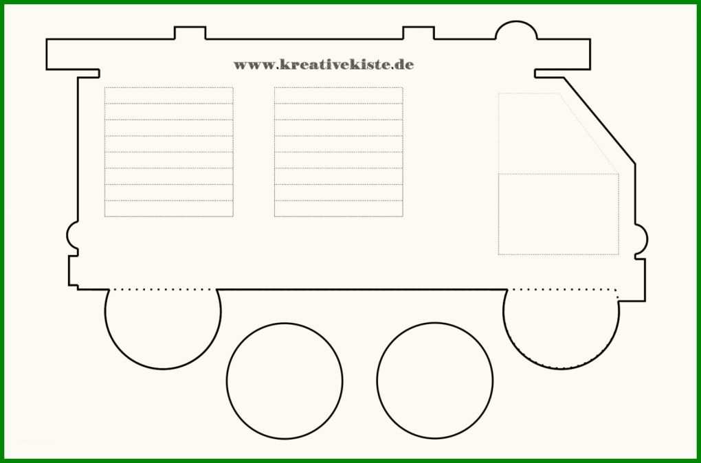 Auto Vorlagen Zum Basteln - Vorlage Ideen