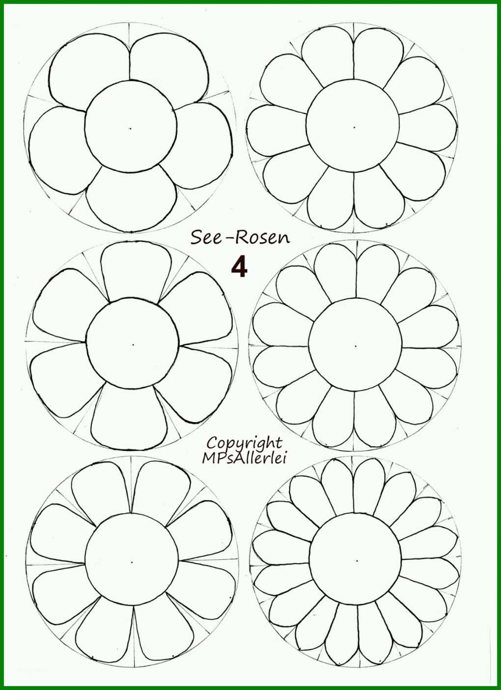 Wunderbar Blumen Zum Basteln Vorlage 1162x1600