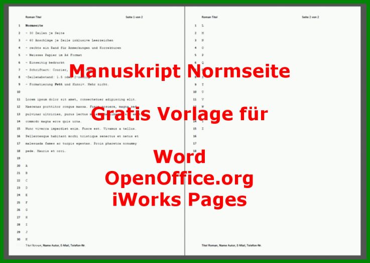 Unglaublich Buch Manuskript Vorlage 934x663