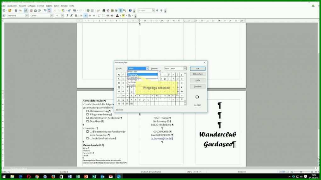 Wunderschönen Flyer Vorlagen Open Office 1280x720