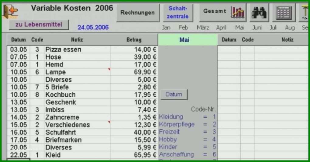 Beeindruckend Haushaltsbuch Vorlage Excel 1116x583