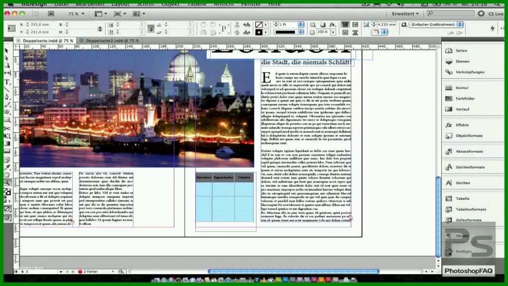 Erstaunlich Indesign Tabelle Vorlage 1280x720