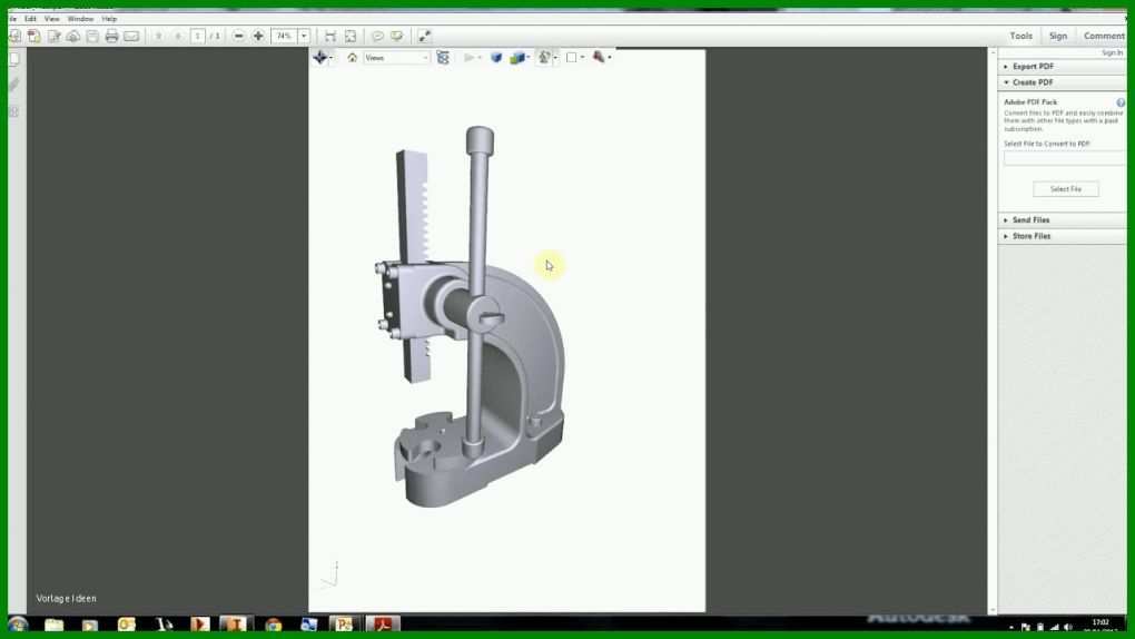 Modisch Inventor 3d Pdf Vorlage Erstellen 1280x720