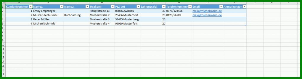 Selten Kundendatenbank Excel Vorlage 1420x374