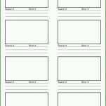 Moderne Storyboard Vorlage 2480x3508