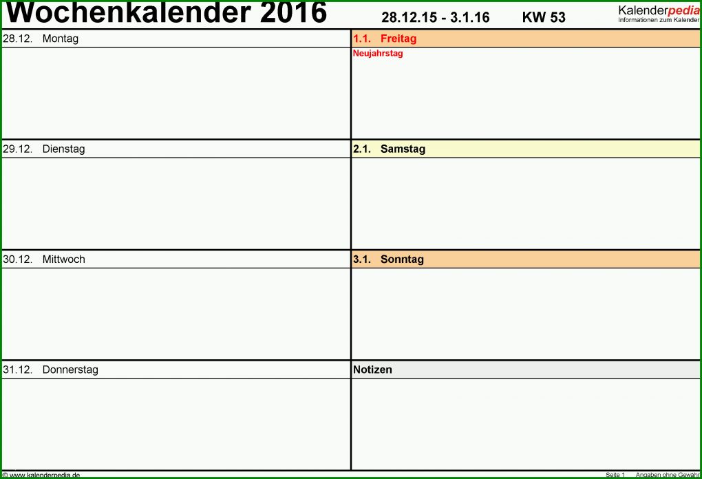 Ungewöhnlich Wochenkalender Kinder Vorlage 3162x2157