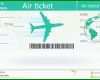 Modisch Flugticket Vorlage Download Kostenlos 1300x705