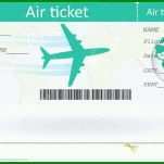 Modisch Flugticket Vorlage Download Kostenlos 1300x705