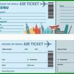 Wunderschönen Flugticket Vorlage Zum Ausdrucken Pdf 865x766