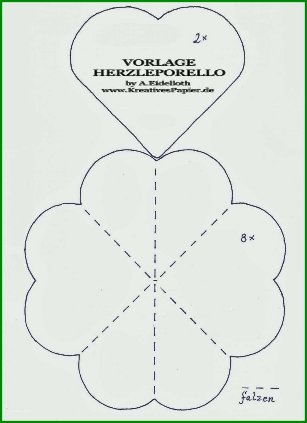 Faszinieren Leporello Vorlage 1161x1600