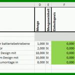 Spezialisiert Projektkalkulation Vorlage 1001x322