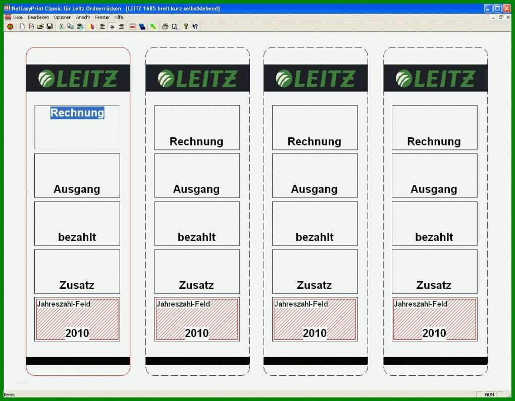 Einzahl Register Beschriften Vorlage 1288x1002