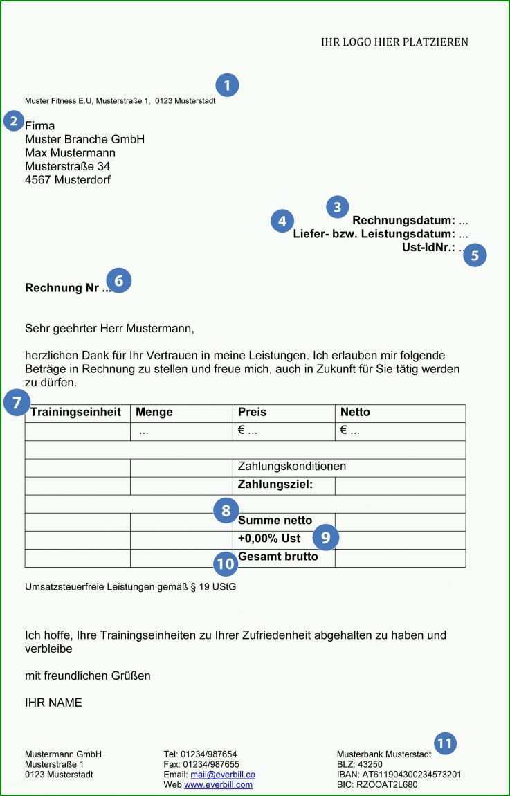 Wunderbar Rechnung Selbständiger Vorlage 2172x3388