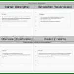 Ausnahmsweise Swot Analyse Vorlage Powerpoint 868x702