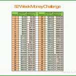 Hervorragend 52 Wochen Challenge Vorlage Excel 2048x1536